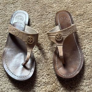 Tory Burch Womens Used Sandals Size 5